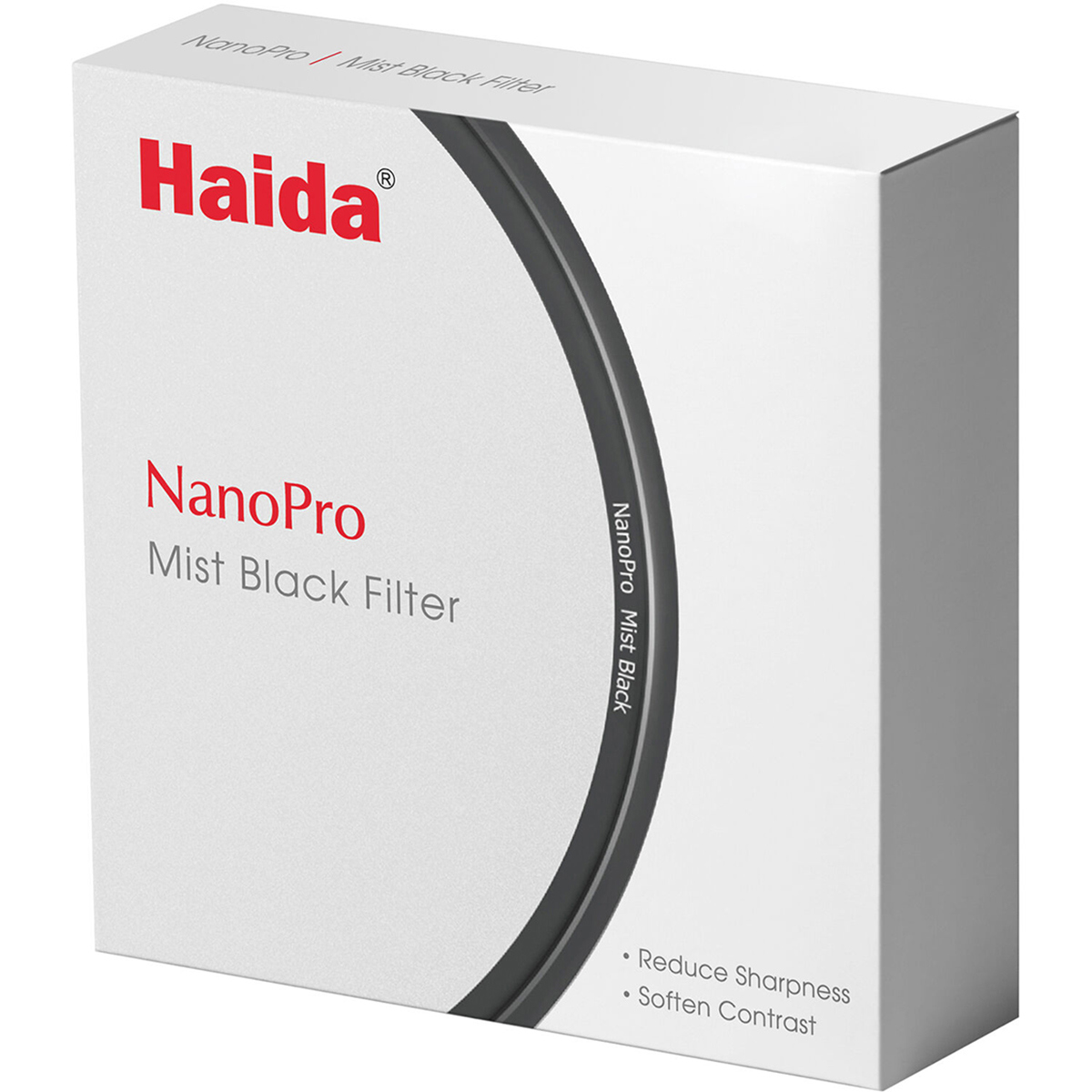 Светофильтр Haida NanoPro Mist Black 1/4 и 1/8, фото 4