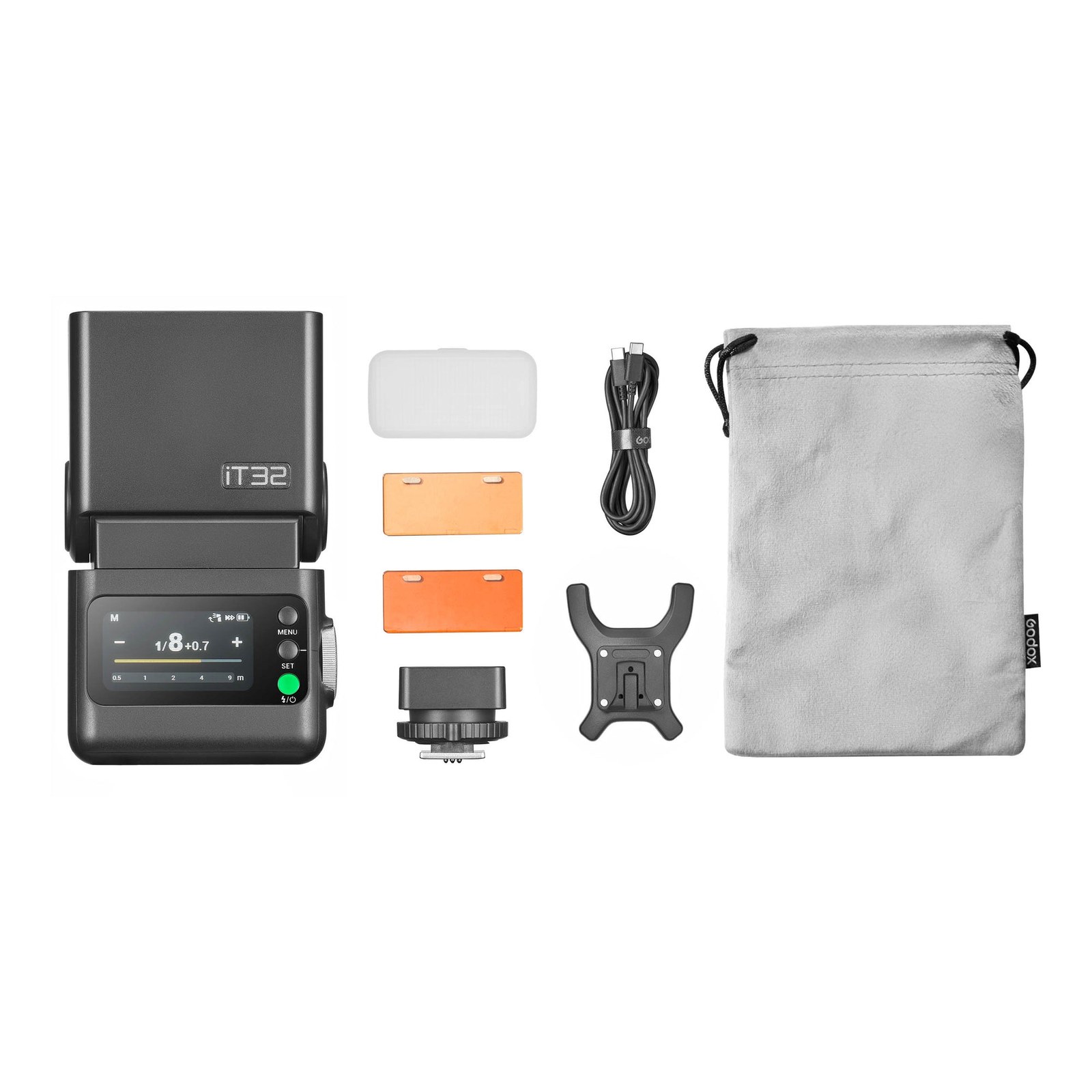 Вспышка Godox iFlash iT32 с TTL-синхронизатором X5 для Canon / Nikon / Sony, фото 5