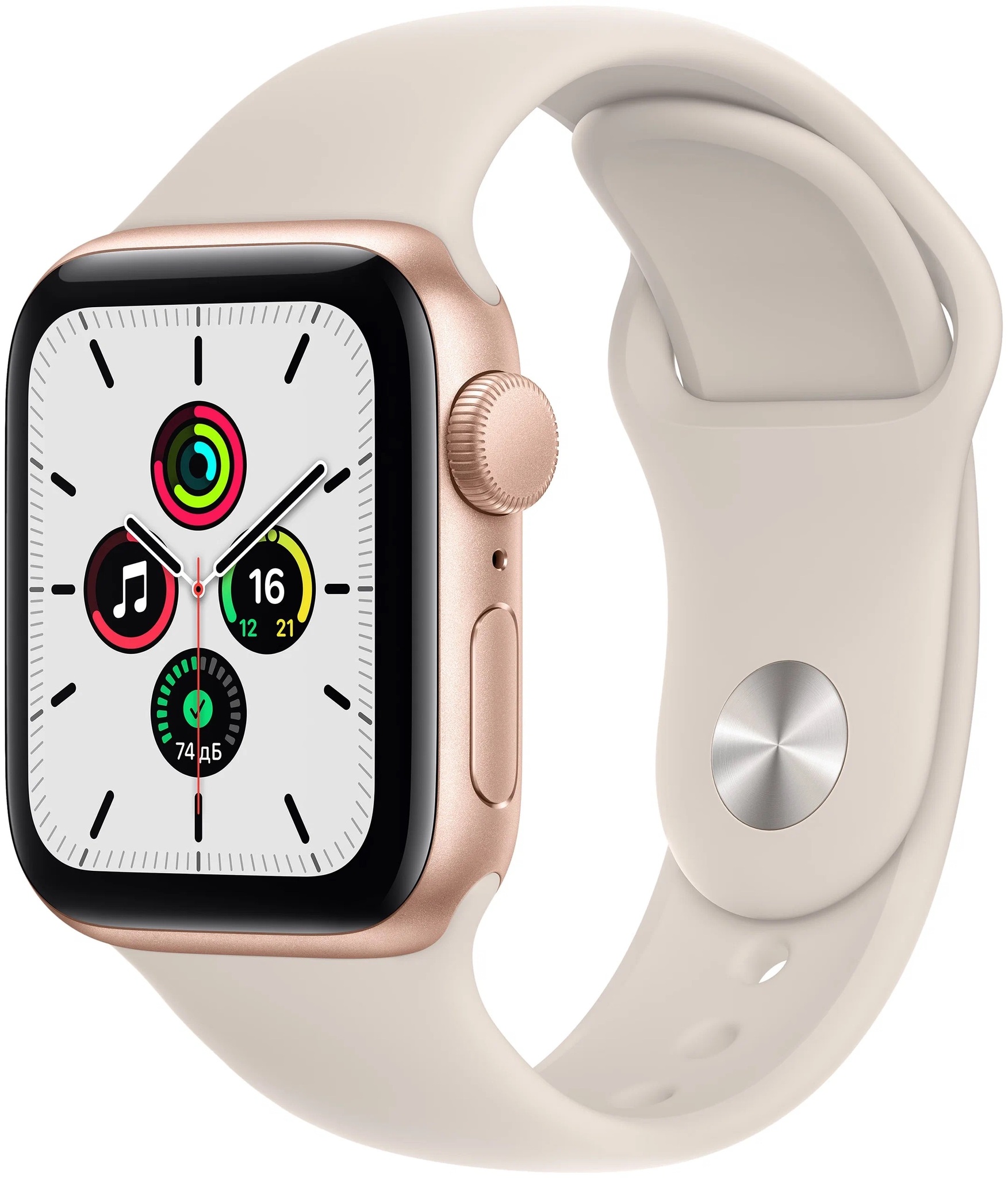 Умные часы Apple Watch SE 40 мм Aluminium Case Золотой