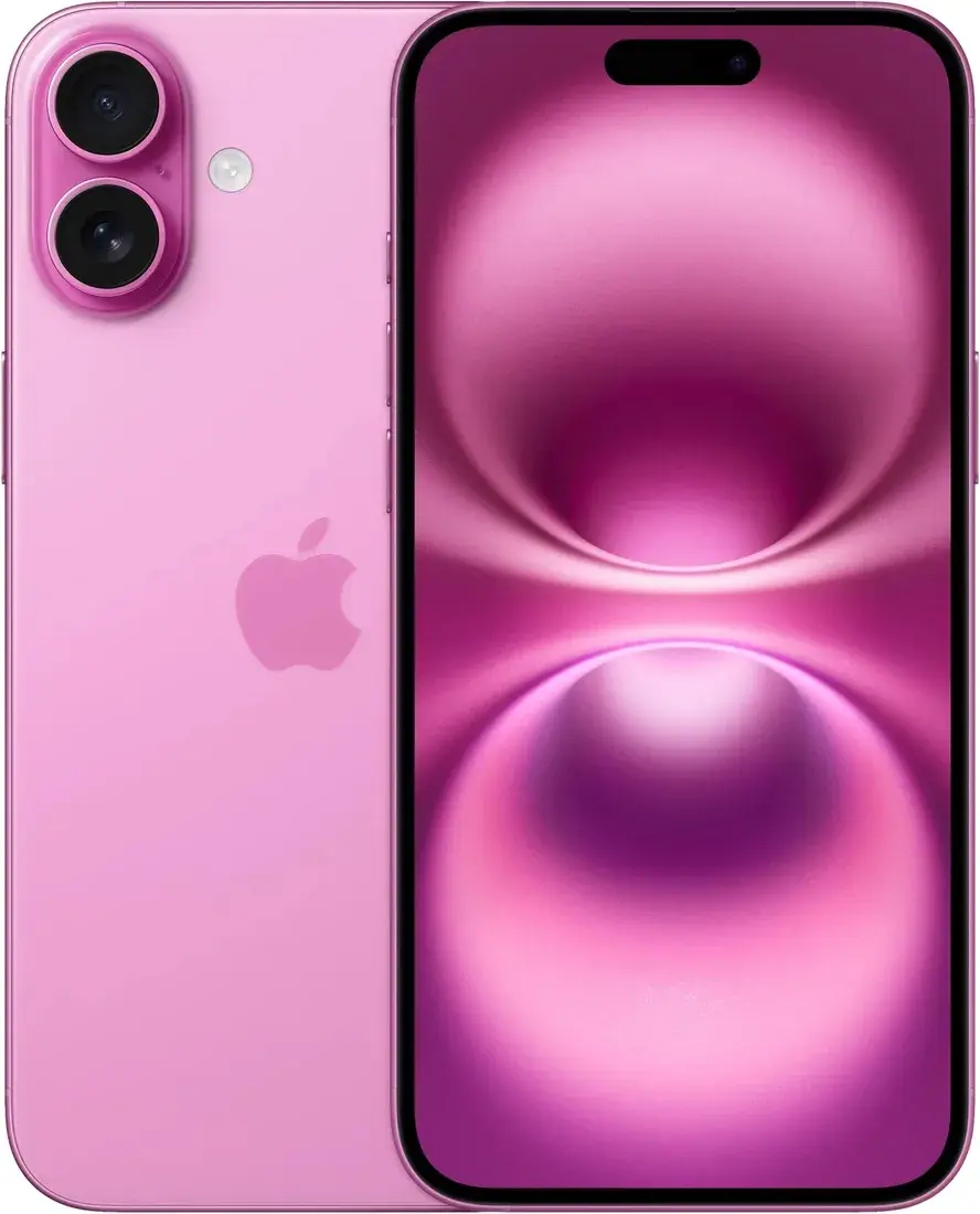 Смартфон Apple iPhone 16 128 ГБ Розовый