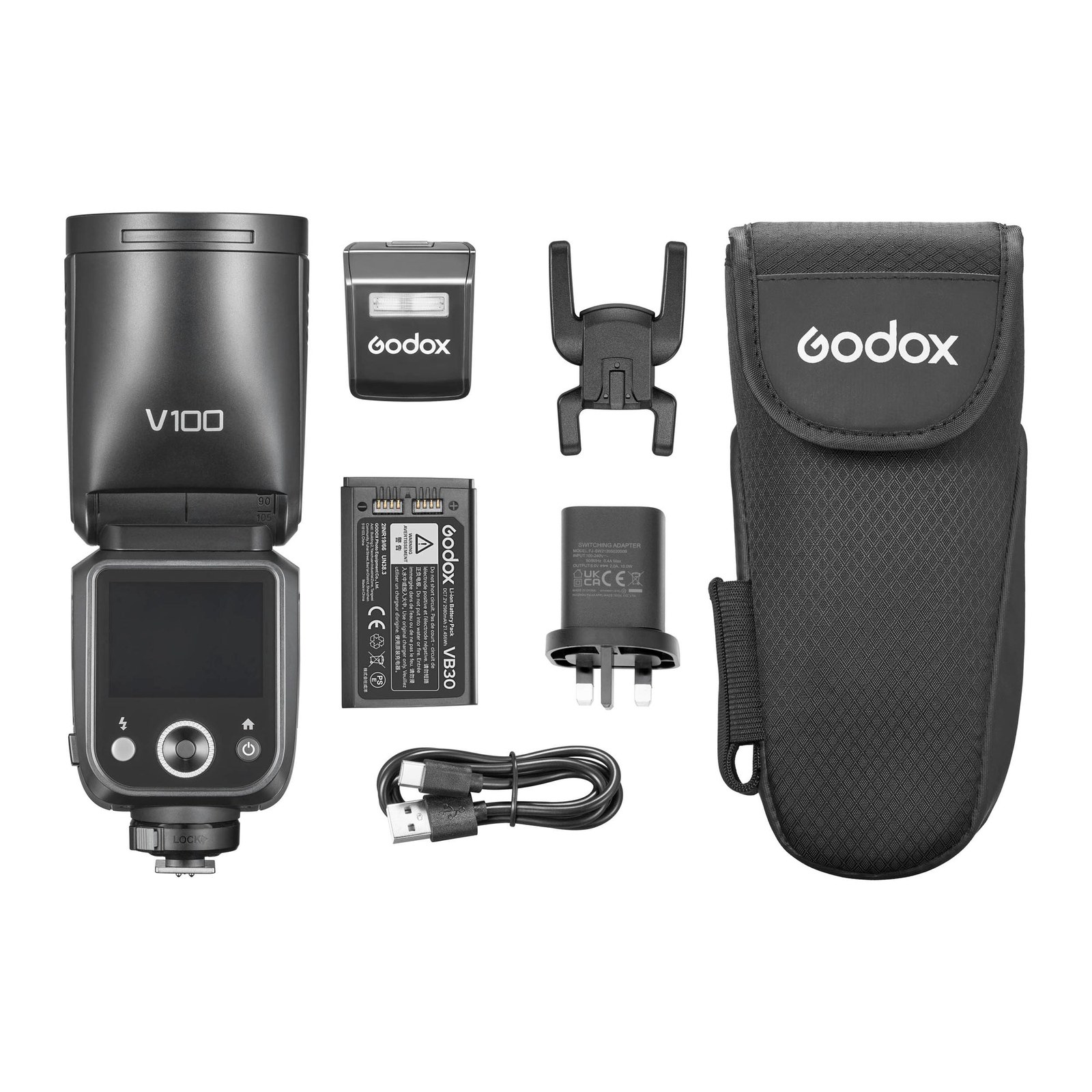 Вспышка Godox V100 для Nikon, фото 5