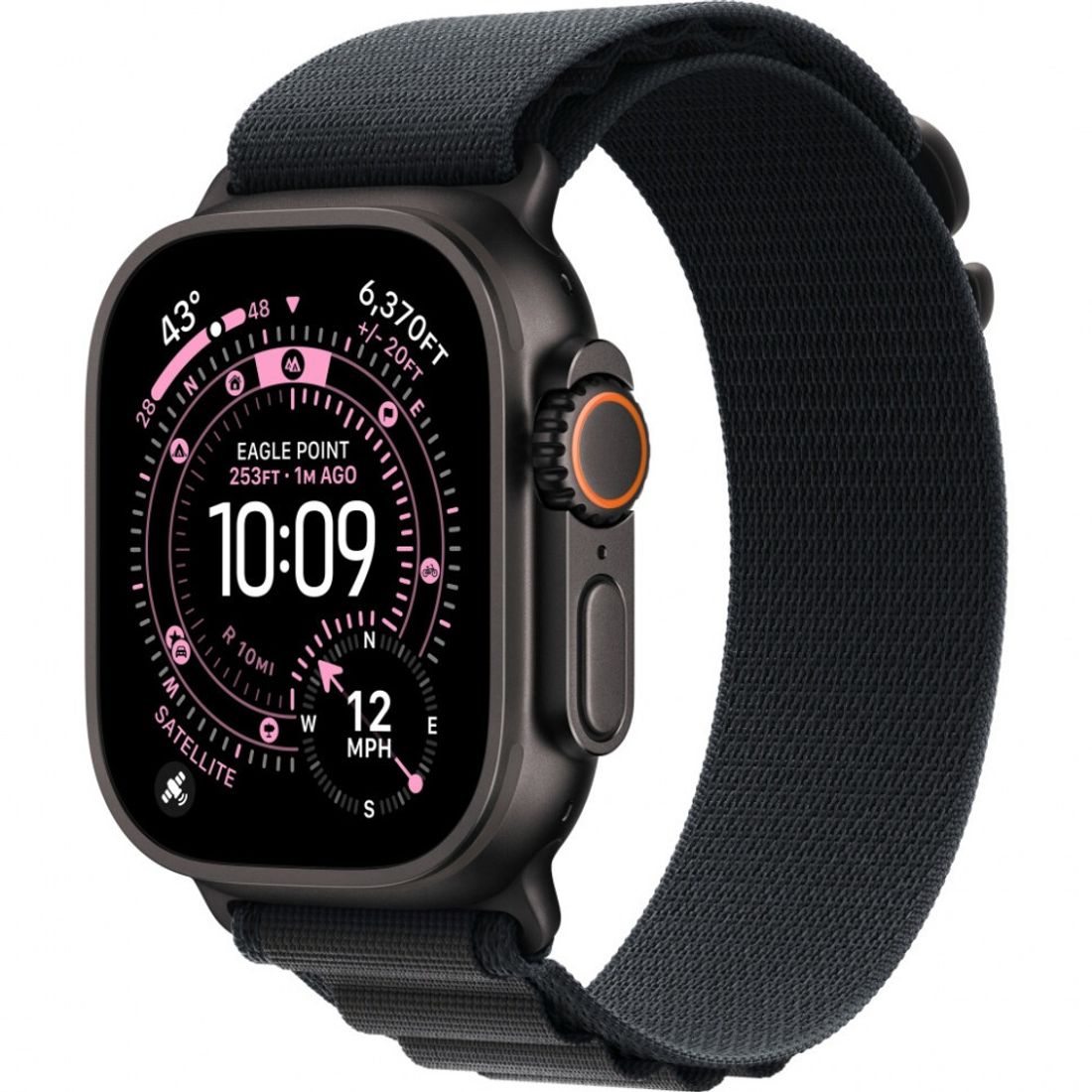 Умные часы Apple Watch Ultra 3 49mm Black Titanium Alpine Loop Black