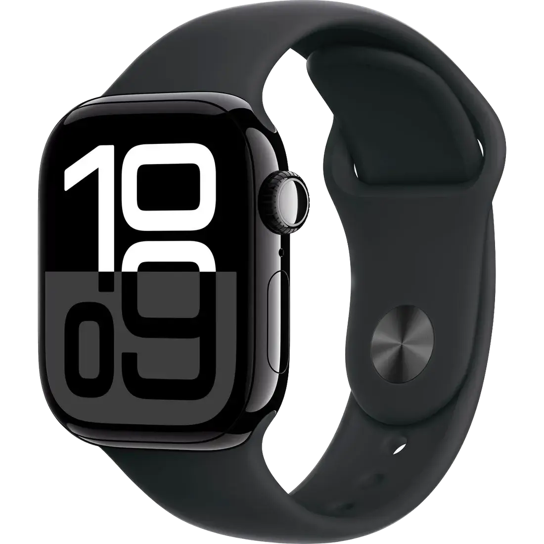 Умные часы Apple Watch Series 10 46 мм Aluminum Sport Черный оникс / Черный