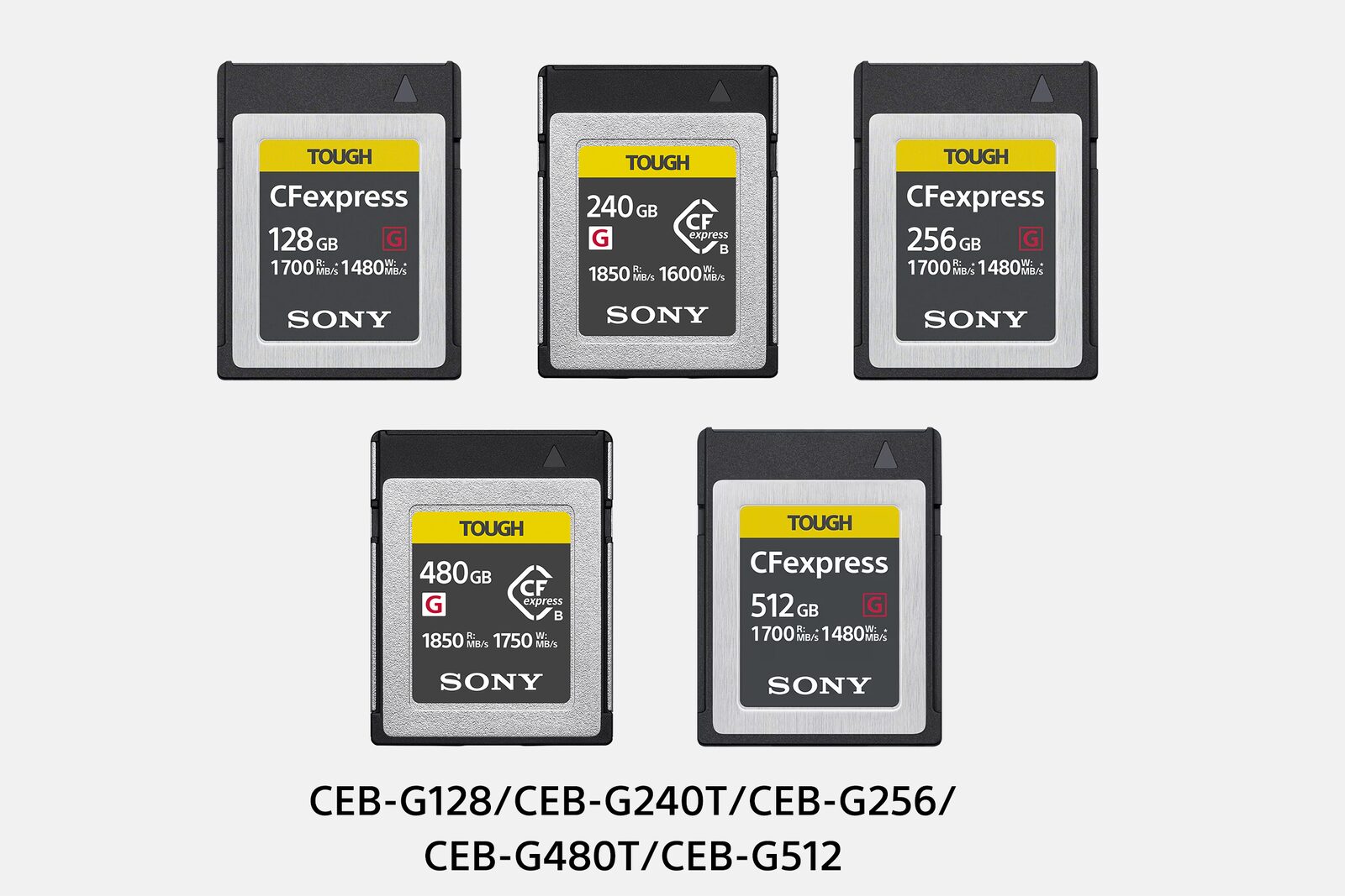 Карта памяти Sony CFexpress Type B Tough 128GB (CEB-G128), фото 3