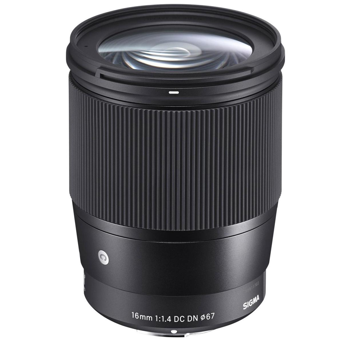 Объектив Sigma 16mm F1.4 DC DN Contemporary Canon EF-M, фото 2