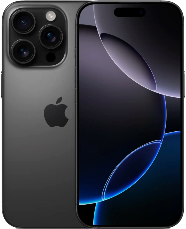 Смартфон Apple iPhone 16 Pro 256 ГБ Black Titanium