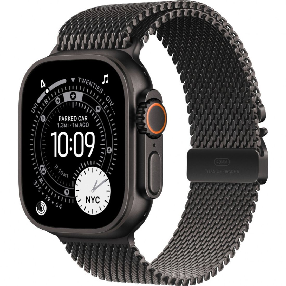 Умные часы Apple Watch Ultra 3 49mm Black Titanium Milanese Black