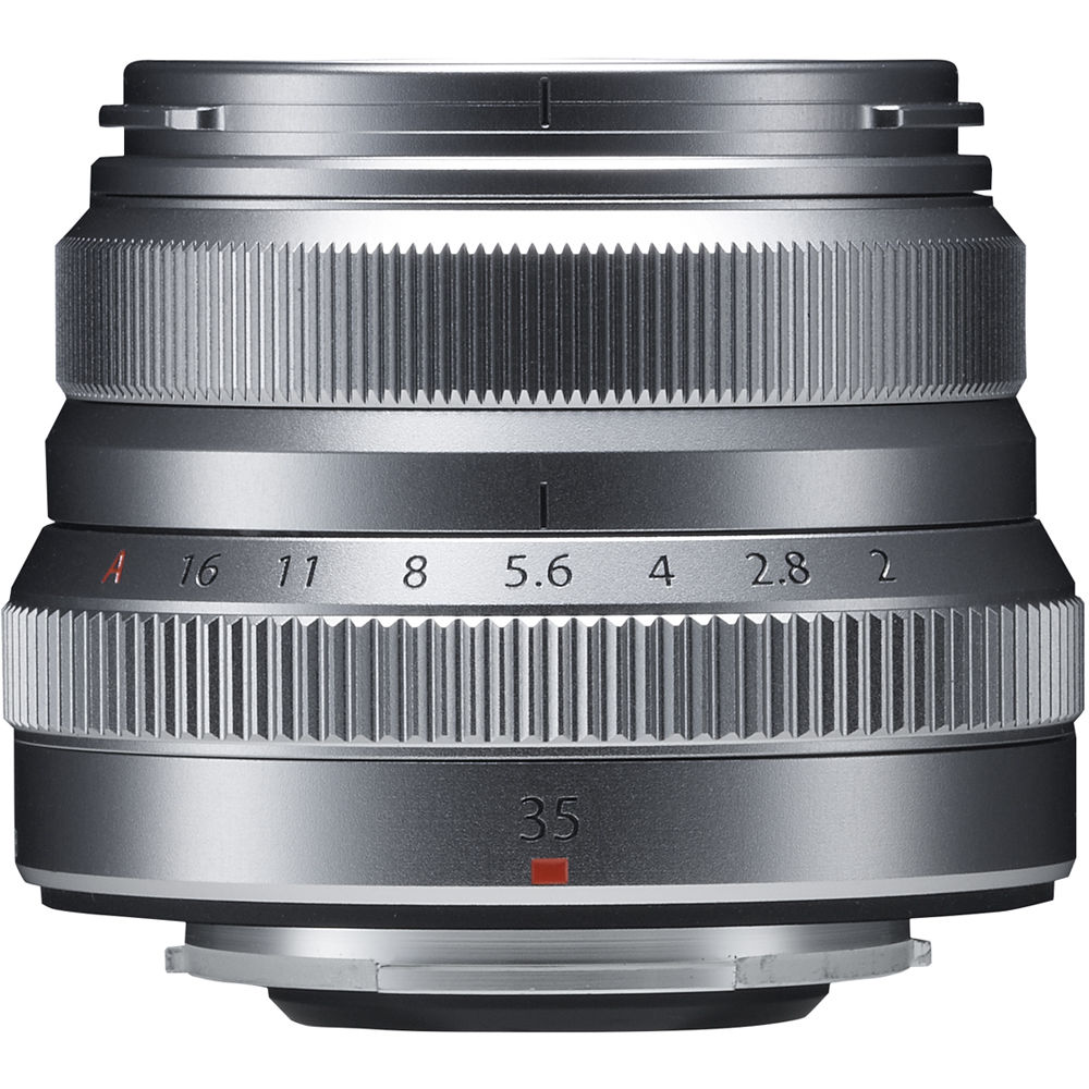 Объектив Fujifilm XF 35mm F2 R WR Silver, фото 3
