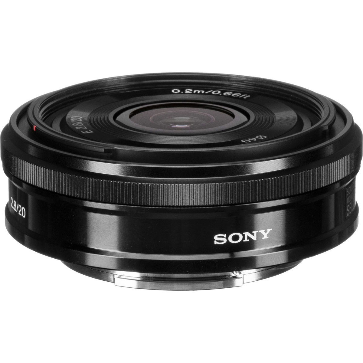 Объектив Sony E 20mm F2.8 (SEL20F28), фото 4