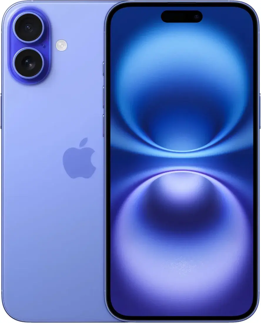 Смартфон Apple iPhone 16 256 ГБ Ультрамарин