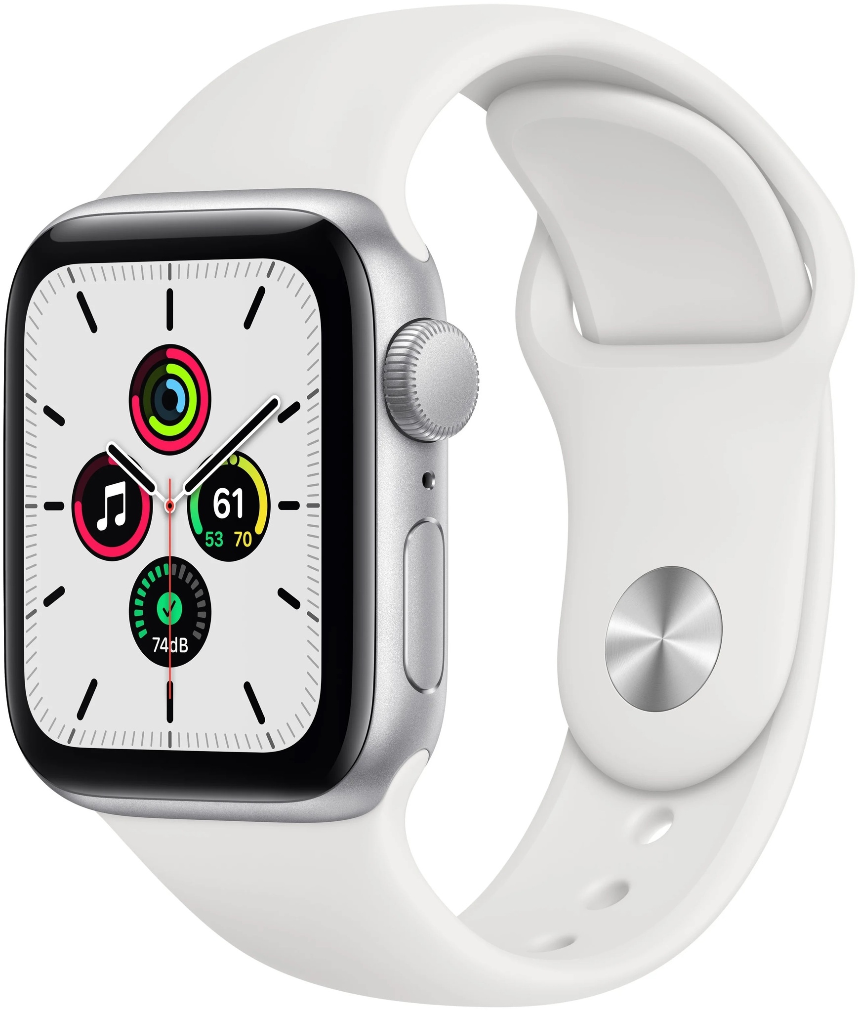 Умные часы Apple Watch SE 40 мм Aluminium Case Серебристый