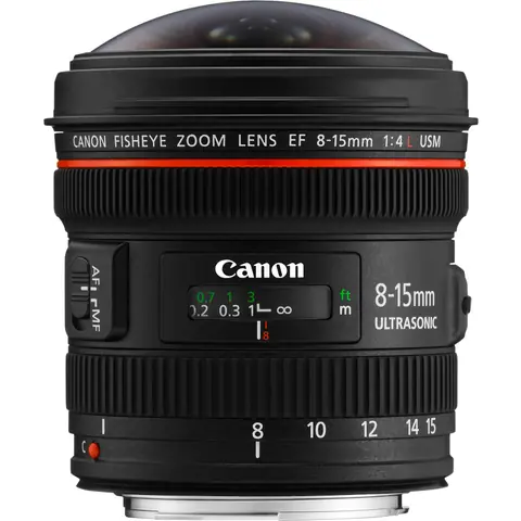 Объектив Canon EF 8-15mm F4L Fisheye USM