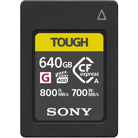 Карта памяти Sony CFexpress Type A Tough 640GB (CEA-G640T)
