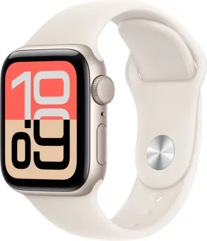 Умные часы Apple Watch SE 3 2025 40 мм Aluminum Сияющая Звезда Sport Band Сияющая звезда