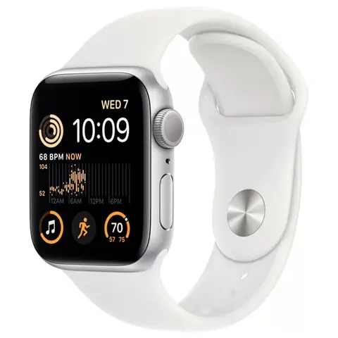 Умные часы Apple Watch SE 2024 44mm Aluminum Sport Серебристый