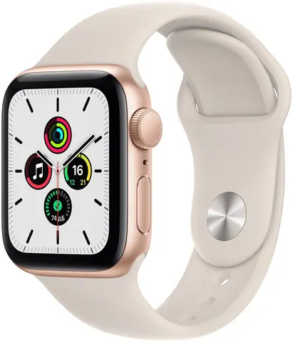 Умные часы Apple Watch SE 44 мм Aluminium Case Золотой