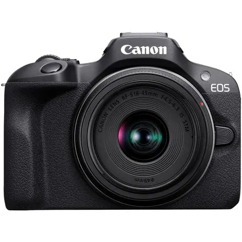Фотоаппарат Canon EOS R100 Kit RF-S 18-45mm F4.5-6.3 IS STM