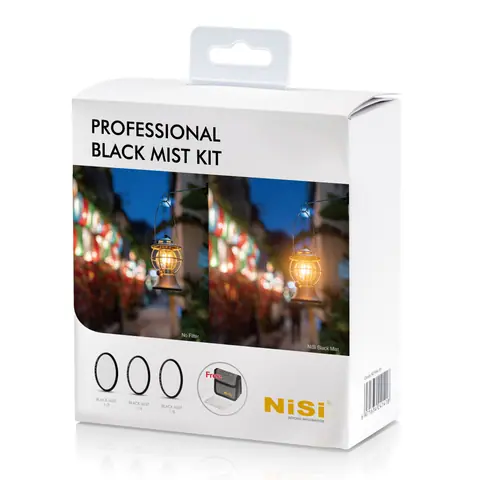 Набор светофильтров NiSi Professional Black Mist Kit (1/2 + 1/4 + 1/8) 67mm