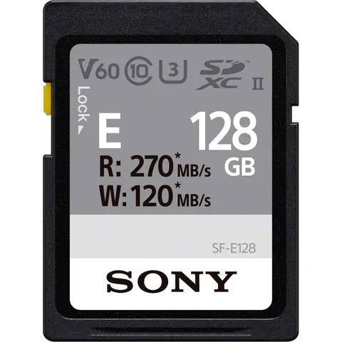 Карта памяти Sony SDXC UHS-II SF-E 128GB (SF-E128)