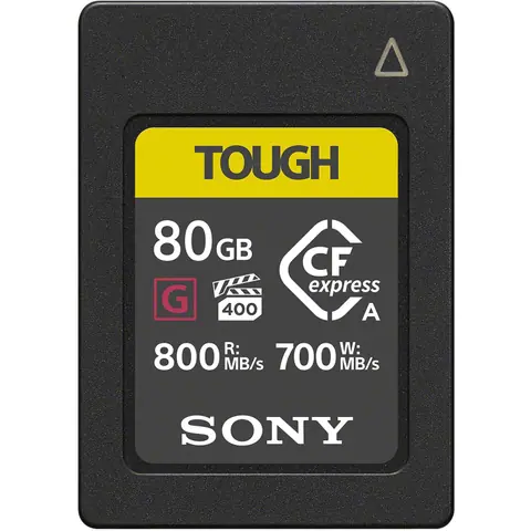 Карта памяти Sony CFexpress Type A Tough 80GB (CEA-G80T)