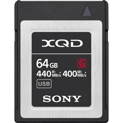 Карта памяти Sony XQD G Series 64GB (QD-G64F)