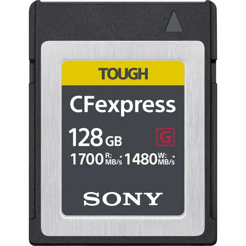 Карта памяти Sony CFexpress Type B Tough 128GB (CEB-G128)