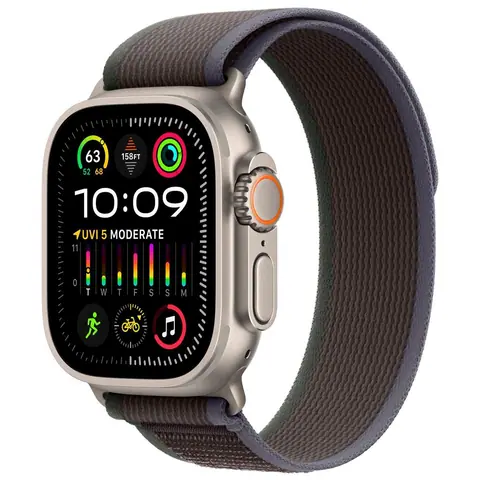 Умные часы Apple Watch Ultra 2 49mm Titanium Trail Loop Blue/Black