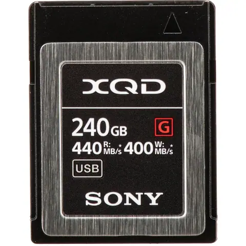 Карта памяти Sony XQD G Series 240GB (QD-G240F)