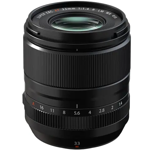 Объектив Fujifilm XF 33mm F1.4 R LM WR
