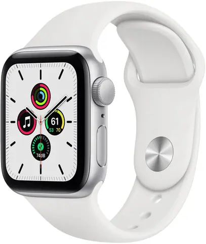 Умные часы Apple Watch SE 40 мм Aluminium Case Серебристый